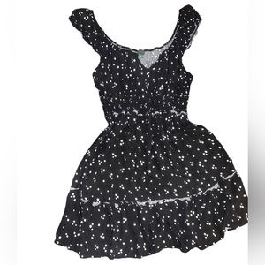 Black sun dress